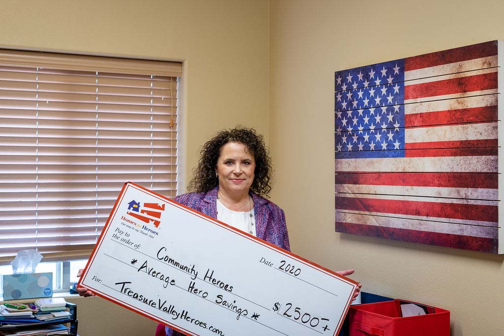 Julie Cendejas gives back a portion of her real estate commissions to her community in Eagle.